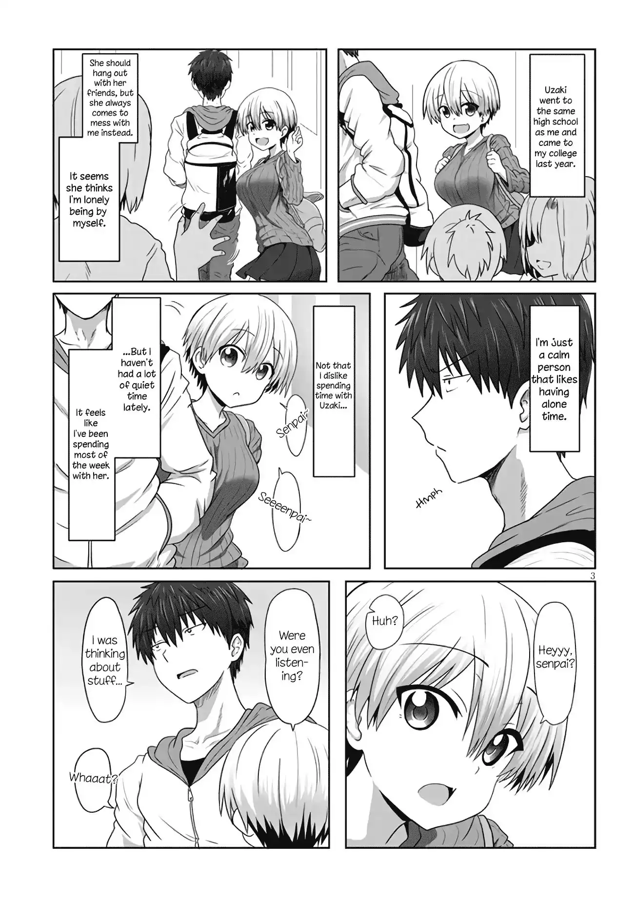 Uzaki-chan wa Asobitai! Chapter 1.1 4